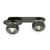 Lampa sufitowa  PLAZA 2 BLACK/STRIPE 1121/2 EMIBIG