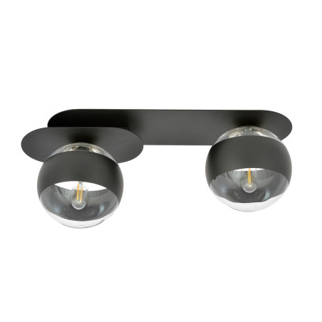 Lampa sufitowa  PLAZA 2 BLACK/STRIPE 1121/2 EMIBIG