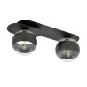 Lampa sufitowa  PLAZA 2 BLACK/STRIPE 1121/2 EMIBIG