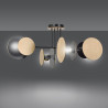 Lampa sufitowa  ZITA 4 BLACK 173/4 EMIBIG