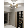 Lampa sufitowa  ZITA 4 BLACK 173/4 EMIBIG