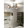 Lampa sufitowa  ZITA 4 BLACK 173/4 EMIBIG