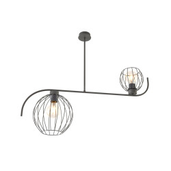 Żyrandol ECHO 2 BL 1385/2 EMIBIG