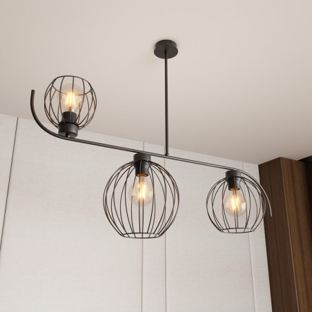 Żyrandol ECHO 3 BL 1385/3 EMIBIG