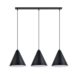 Lampa wisząca REBEL 3 BLACK/WHITE 1270/3 EMIBIG