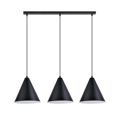 Lampa wisząca REBEL 3 BLACK/WHITE 1270/3 EMIBIG
