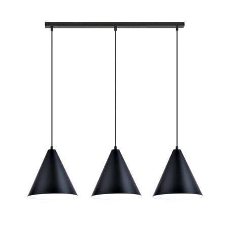Lampa wisząca REBEL 3 BLACK/WHITE 1270/3 EMIBIG
