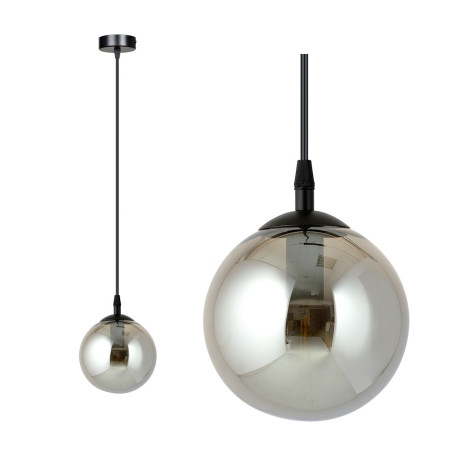 Lampa wisząca  COSMO 1 BL GRAFIT 712/1 EMIBIG