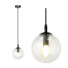 Lampa wisząca  COSMO 1 BL TRANSPARENT 711/1 EMIBIG
