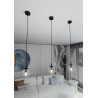 Lampa wisząca  COSMO 1 BL TRANSPARENT 711/1 EMIBIG