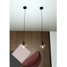 Lampa wisząca  COSMO 1 BL TRANSPARENT 711/1 EMIBIG