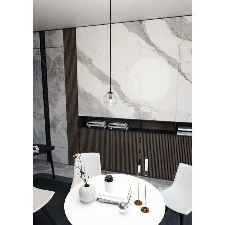 Lampa wisząca  COSMO 1 BL TRANSPARENT 711/1 EMIBIG