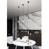 Lampa wisząca  COSMO 1 BL TRANSPARENT 711/1 EMIBIG