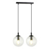 Lampa wisząca  COSMO 2 BL TRANSPARENT 711/2 EMIBIG