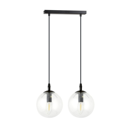 Lampa wisząca  COSMO 2 BL TRANSPARENT 711/2 EMIBIG