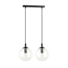 Lampa wisząca  COSMO 2 BL TRANSPARENT 711/2 EMIBIG