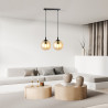 Lampa wisząca  COSMO 2 BL MIODOWY 713/2 EMIBIG