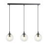 Lampa wisząca  COSMO 3 BL TRANSPARENT 711/3 EMIBIG