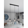 Lampa wisząca  COSMO 3 BL TRANSPARENT 711/3 EMIBIG