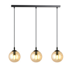 Lampa wisząca  COSMO 3 BL MIODOWY 713/3 EMIBIG