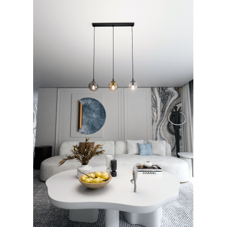 Lampa wisząca  COSMO 3 BL MIX 714/3 EMIBIG