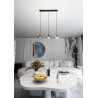 Lampa wisząca  COSMO 3 BL MIX 714/3 EMIBIG