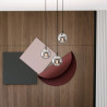 Lampa wisząca  COSMO 3 BL PREMIUM GRAFIT 712/3PREM EMIBIG