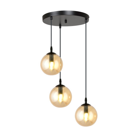 Lampa wisząca  COSMO 3 BL PREMIUM MIODOWY 713/3PREM EMIBIG