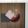 Lampa wisząca  COSMO 3 BL PREMIUM MIODOWY 713/3PREM EMIBIG