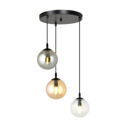 Lampa wisząca  COSMO 3 BL PREMIUM MIX 714/3PREM EMIBIG