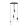 Lampa wisząca  COSMO 4 BL PREMIUM TRANSPARENT 711/4PREM EMIBIG
