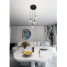 Lampa wisząca  COSMO 4 BL PREMIUM TRANSPARENT 711/4PREM EMIBIG