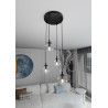 Lampa wisząca  COSMO 4 BL PREMIUM TRANSPARENT 711/4PREM EMIBIG