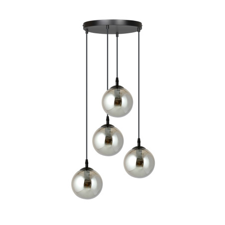 Lampa wisząca  COSMO 4 BL PREMIUM GRAFIT 712/4PREM EMIBIG