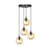 Lampa wisząca  COSMO 4 BL PREMIUM MIODOWY 713/4PREM EMIBIG