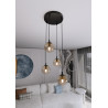 Lampa wisząca  COSMO 4 BL PREMIUM MIODOWY 713/4PREM EMIBIG