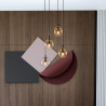 Lampa wisząca  COSMO 4 BL PREMIUM MIODOWY 713/4PREM EMIBIG