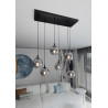 Lampa wisząca  COSMO 6 BL GRAFIT 712/6 EMIBIG