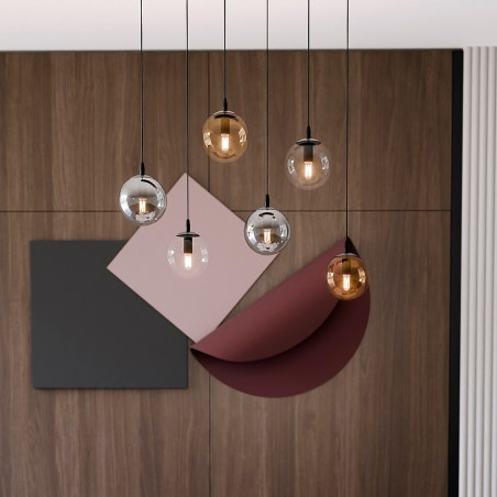 Lampa wisząca  COSMO 6 BL MIX1 714/6M1 EMIBIG