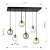 Lampa wisząca  COSMO 6 BL MIX1 714/6M1 EMIBIG