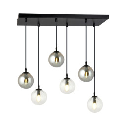 Lampa wisząca  COSMO 6 BL MIX2 714/6M2 EMIBIG