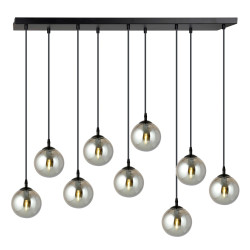 Lampa wisząca  COSMO 9 BL GRAFIT 712/9 EMIBIG