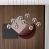Lampa wisząca  COSMO 9 BL GRAFIT 712/9 EMIBIG