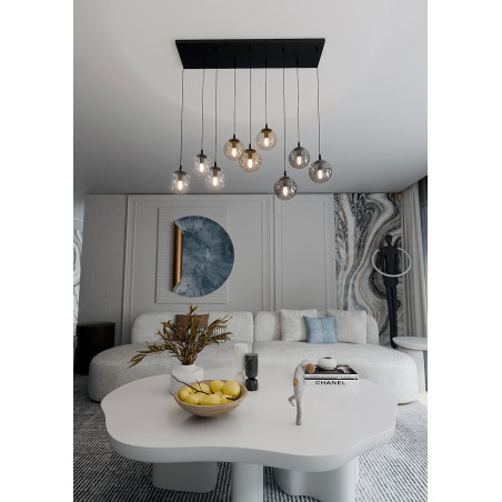 Lampa wisząca  COSMO 9 BL MIX1 714/9M1 EMIBIG