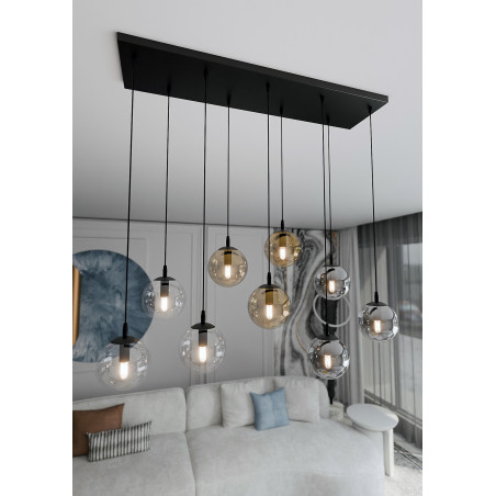 Lampa wisząca  COSMO 9 BL MIX1 714/9M1 EMIBIG