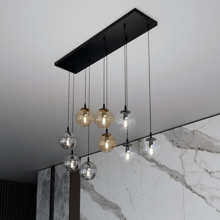 Lampa wisząca  COSMO 9 BL MIX1 714/9M1 EMIBIG