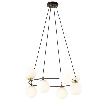 Lampa wisząca AZURA 8 BL OPAL 1295/8 EMIBIG