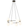 Lampa wisząca AZURA 8 BL OPAL 1295/8 EMIBIG