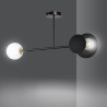 Lampa sufitowa  MINERVA 2 BLACK 612/2 EMIBIG