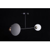 Lampa sufitowa  MINERVA 2 BLACK 612/2 EMIBIG